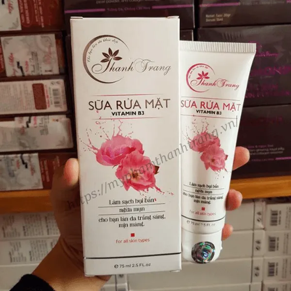 Sữa Rửa Mặt Vitamin B3 Thanh Trang
