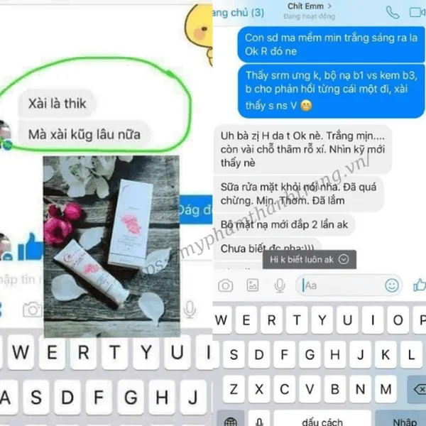Sữa Rửa Mặt Vitamin B3 Thanh Trang