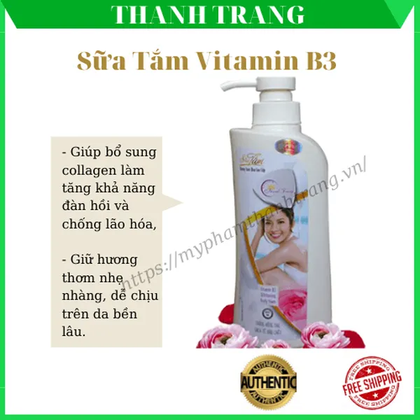 Sữa Tắm Dưỡng Sáng Da Thanh Trang