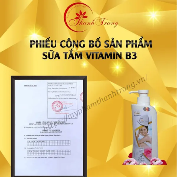 Sữa Tắm Dưỡng Sáng Da Thanh Trang
