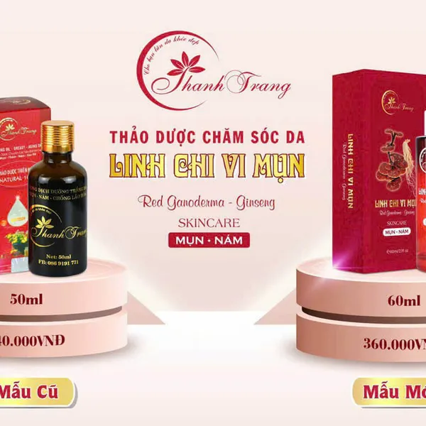 Thảo Dược Tái Tạo Da Linh Chi Vi Mụn