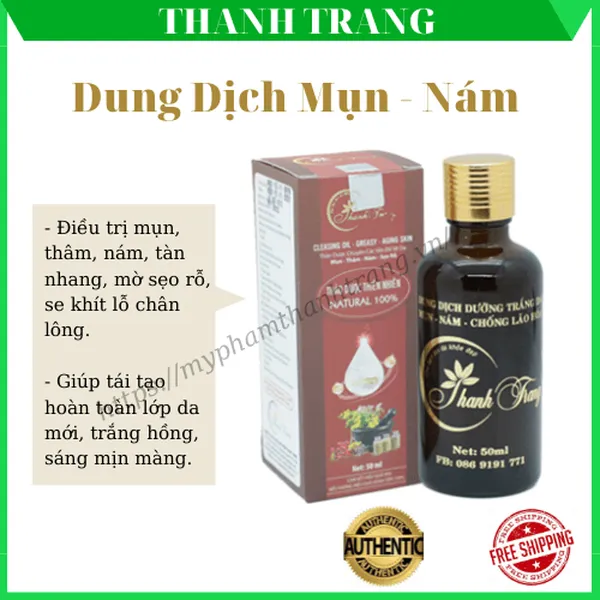 Dung Dịch Mụn - Nám Thanh Trang