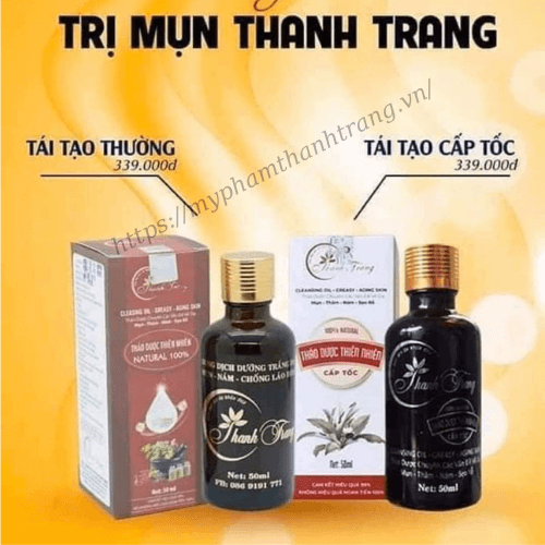 Dung dịch mụn - nám Thanh Trang Cấp Tốc Dung dịch mụn - nám Thanh Trang Cấp Tốc