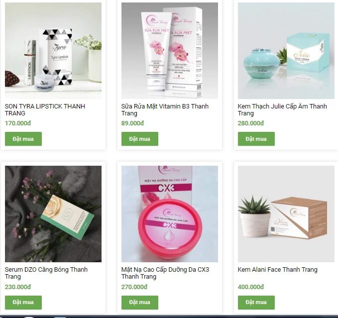 Mỹ phẩm Thanh Trang.com: Địa chỉ mua mỹ phẩm Thanh Trang chính hãng Mỹ phẩm Thanh Trang.com: Địa chỉ mua mỹ phẩm Thanh Trang chính hãng