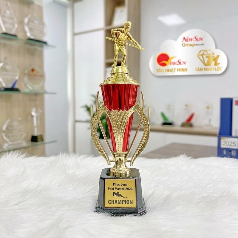 Cúp Bida Thân Trụ Hiện Đại