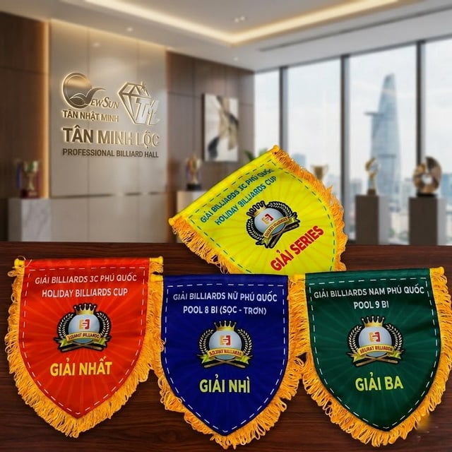 May cờ lưu niệm pickleball giá rẻ