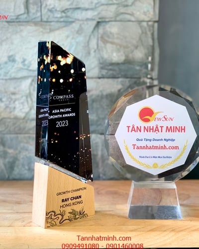 Cúp vinh danh, Cúp pha lê đẹp, Cao cấp -19