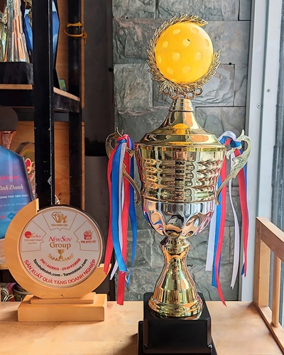 Cúp Pickleball Kim Loại Cao Cấp 2024 (3)