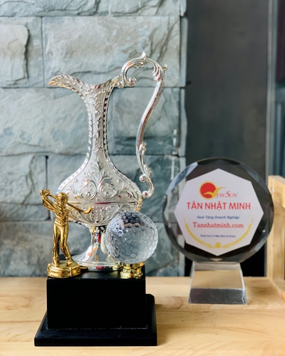 Cúp Thể Thao, Cúp Bóng Đá, Tennis, Cúp Golf - Pewter