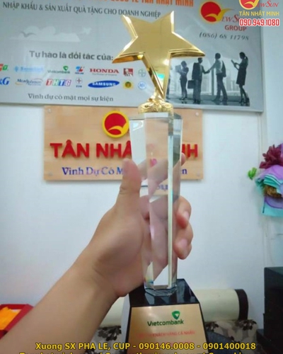 Cúp pha lê giá rẻ 19