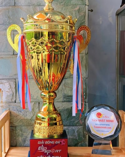 Cúp Thể Thao, Cúp Kim Loại - SIÊU TO SIÊU VIP 2022 -64 CM