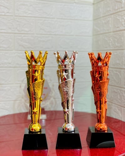 Cúp vinh danh, cúp lưu niệm mạ vàng 8
