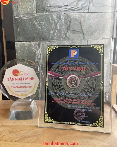 Bảng vinh danh, Kỷ niệm chương biểu trưng pha lê