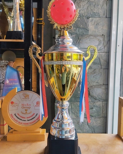 Cúp Pickleball Kim Loại Cao Cấp 2024 (2)