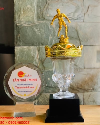 Cúp pha lê giá rẻ - Cúp Bóng đá - Tennis - Golf - Bóng Chuyền - Thể thao các giải  23