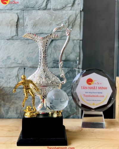 Cúp pha lê đẹp - Cúp Bóng đá - Tennis - Golf - cúp Thể thao - 16
