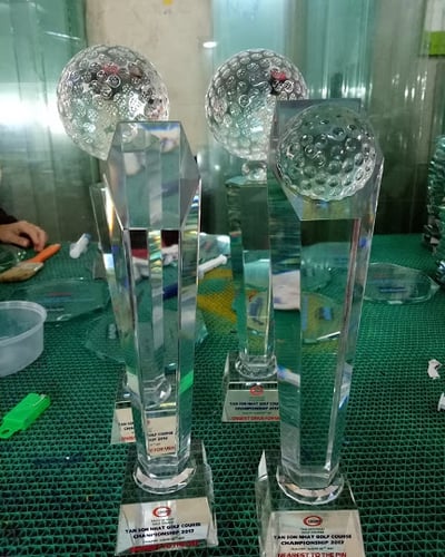 Xưởng sản xuất Cúp pha lê thủy tinh