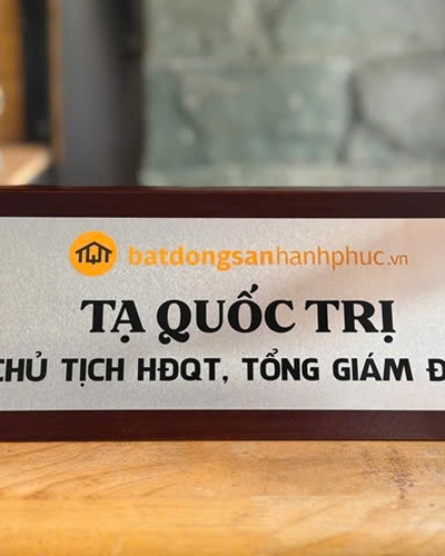 Bảng Tên Giám Đốc, Nhân Viên - Sản Xuất Theo Yêu Cầu