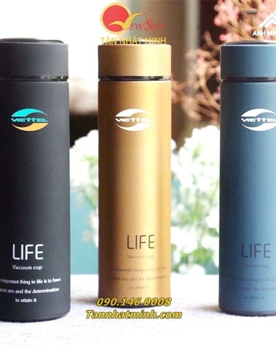 Bình giữ nhiệt in ấn logo công ty,  làm quà tặng ( Nhận đặt SL lớn)  3