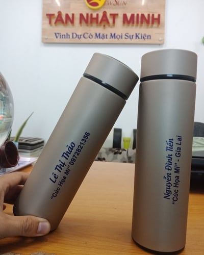 Bình giữ nhiệt in ấn logo công ty, làm quà tặng ( Nhận đặt SL lớn) 2
