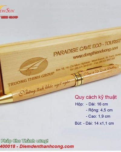 Bút Gỗ Khắc Tên Quà Tặng (2)