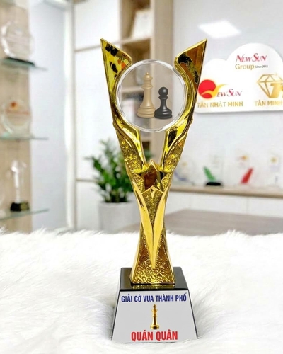 Cúp Cờ Vua Giá Rẻ, Mẫu Đẹp Cao Cấp - In Theo Yêu Cầu Tại TPHCM