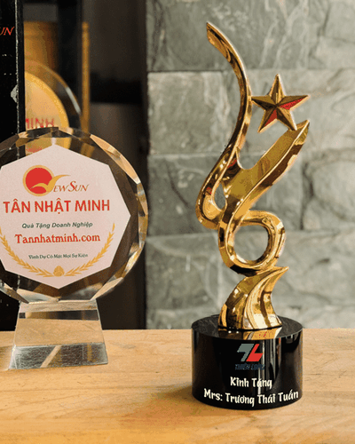 Top Những Mẫu Cúp Khen Thưởng Đẹp - Cao Cấp 