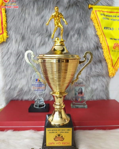 Cúp thể thao kim loại - bóng đá - đá bóng - 59