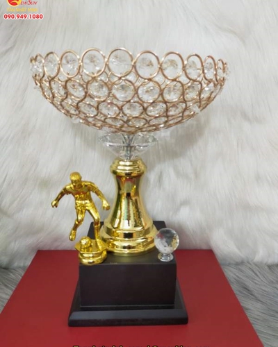 Cúp thể thao Bóng đá - kim loại - 66