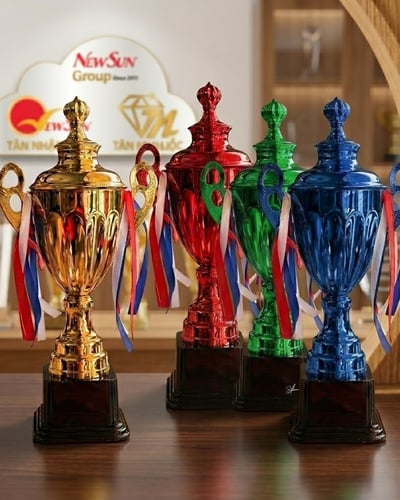 Cúp Thể Thao, Cúp Kim Loại Đẹp - ĐA MÀU SẮC (2)