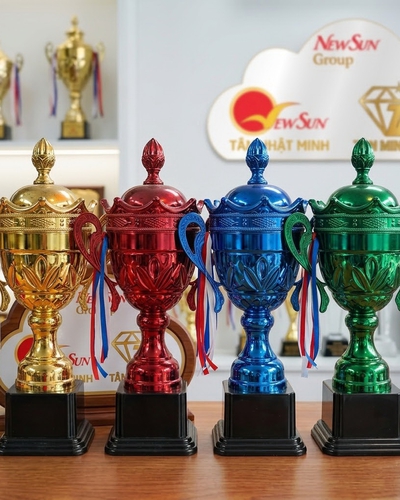 Cúp Thể Thao, Cúp Kim Loại Đẹp - ĐA MÀU SẮC (4)