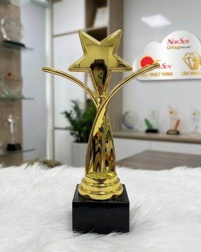 Cúp nhựa ngôi sao đẹp giá rẻ 12