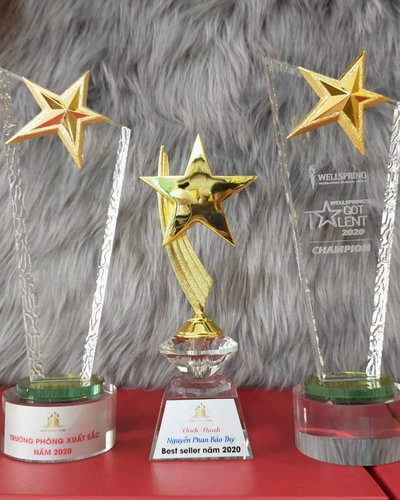 Cúp pha lê giá rẻ