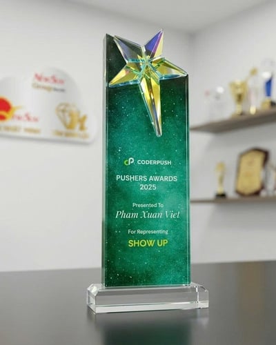 Cúp vinh danh, Cúp pha lê đẹp, Cao cấp -26