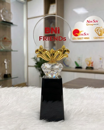 Cúp vinh danh, Cúp pha lê đẹp, Cao cấp - 24