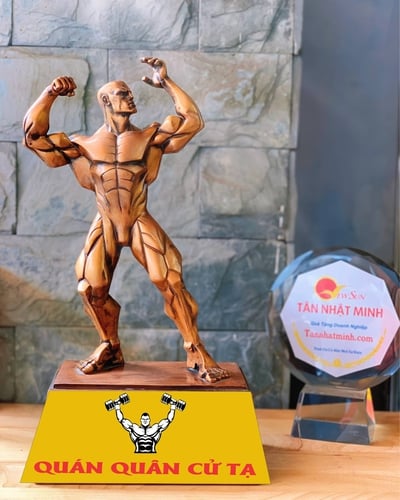 TOP Các Mẫu: Cúp Thể Hình Đẹp - Giá Rẻ