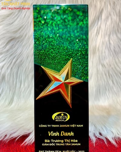 Cúp vinh danh, Cúp pha lê đẹp, Cao cấp -14