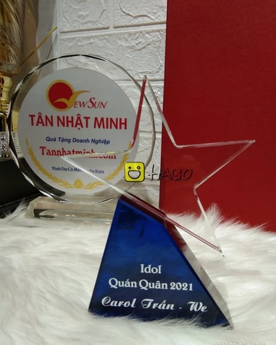 Kỷ niệm chương pha lê, Xưởng sản xuất pha lê, Quán quân Idol (26)
