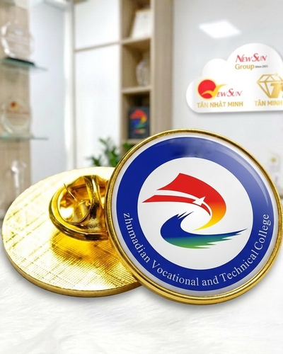 In Huy Hiệu Cài Áo Theo Yêu Cầu - Sản Xuất Tận Xưởng 6