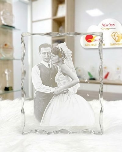 Khắc Pha lê 3d hình ảnh, Quà tặng pha lê 2D - 3D