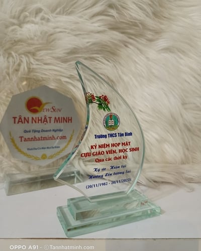 kỷ niệm chương thủy tinh giá siêu rẻ 20