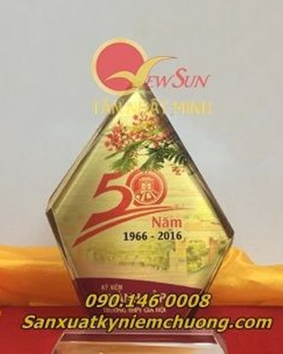 Pha lê in hình, Kỷ niệm chương hợp lớp (VIP)