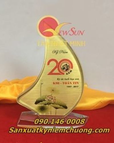 Pha lê in hình, Kỷ niệm chương hợp lớp (VIP)