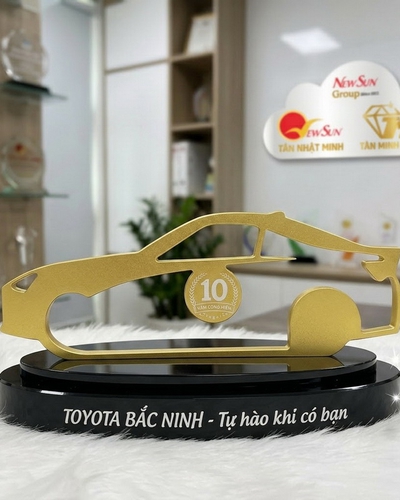 Cúp Kỷ niệm chương pha lê, Kỷ niệm chương kim loại làm theo yêu cầu