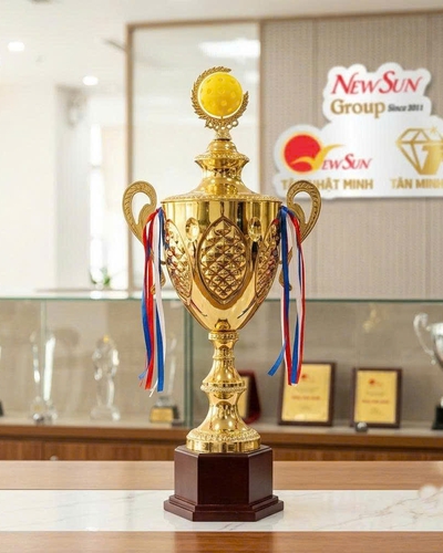 Cúp Pickleball Kim Loại Mới Đẹp Mới Nhập Cao Cấp