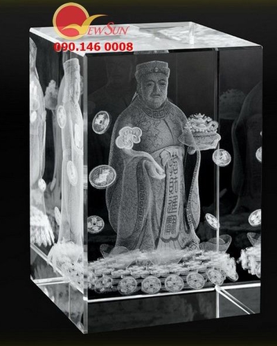 Quả Cầu pha lê, Thần Tài - Pha lê in 3d (2)