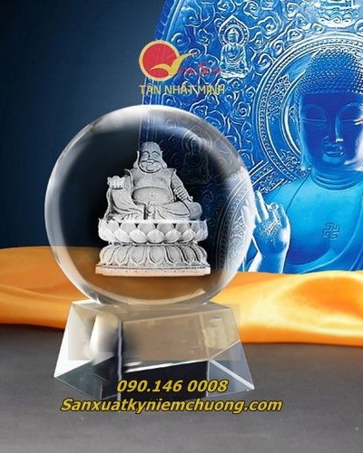 Quả Cầu pha lê, Thần Tài - Pha lê in 3d (2)