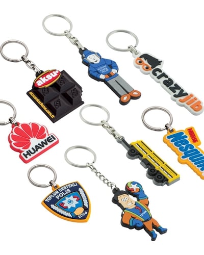 Nhận >3000 cái, Sản xuất móc khóa cao su định hình