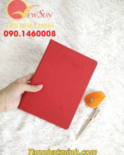 in sổ tay giá rẻ hcm, Sản xuất Sổ tay bìa nhét, Trên 200 cái  (2)