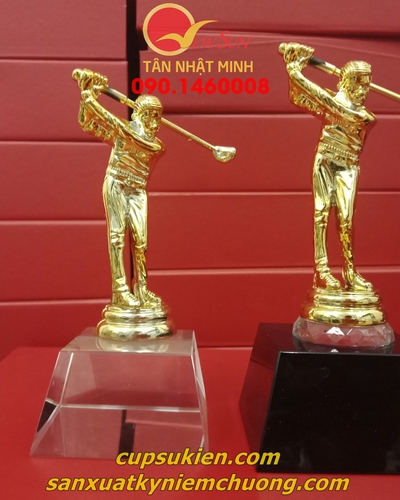 Cúp giải Golf, cúp pha lê golf, Hàng nhập đầy kho - 15